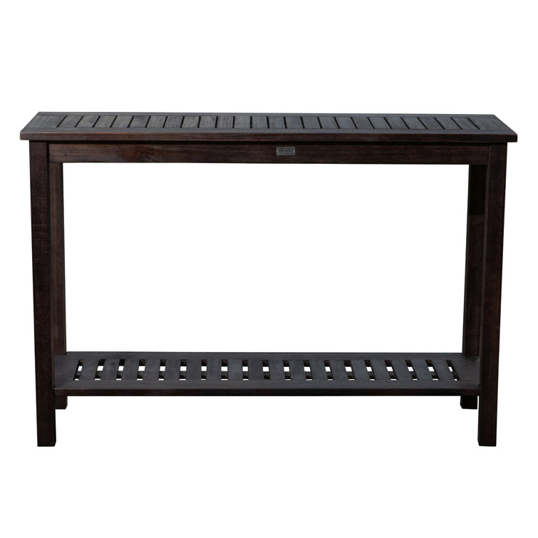 Highland Dunes Buecker Eucalyptus Outdoor Buffet & Console Table & Reviews Wayfair